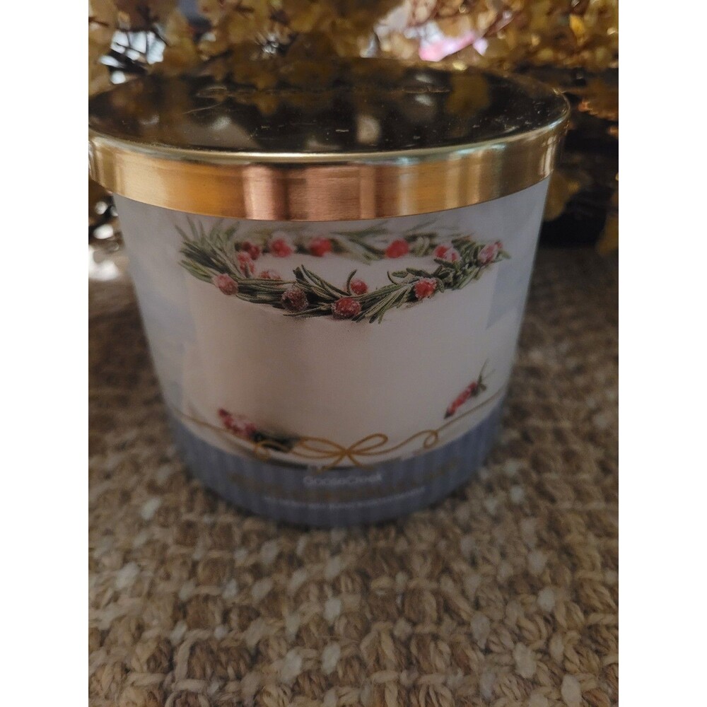 White Christmas Cake - Goose Creek 3-wick Candle